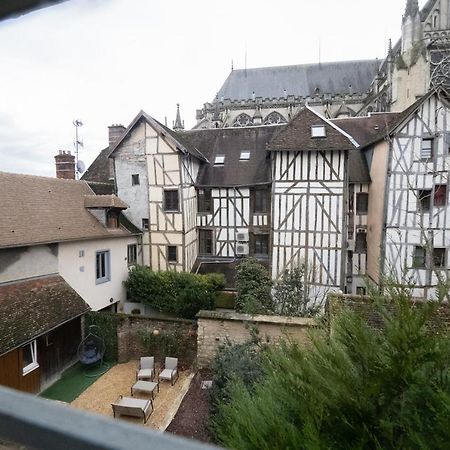 Les Cieux De La Cathedrale - Calme - Jardin - Wifi Apartment Troyes Luaran gambar