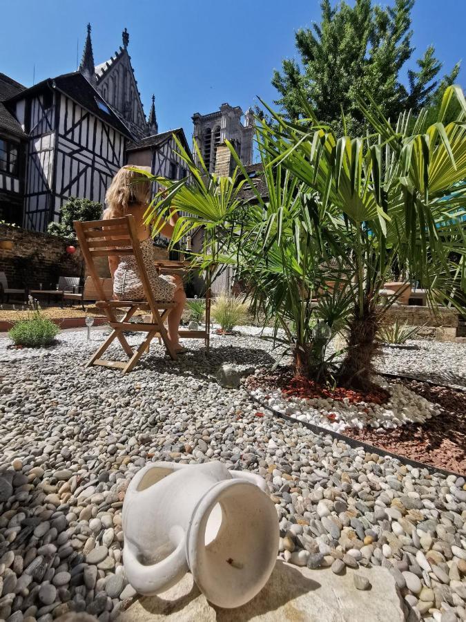 Les Cieux De La Cathedrale - Calme - Jardin - Wifi Apartment Troyes Luaran gambar